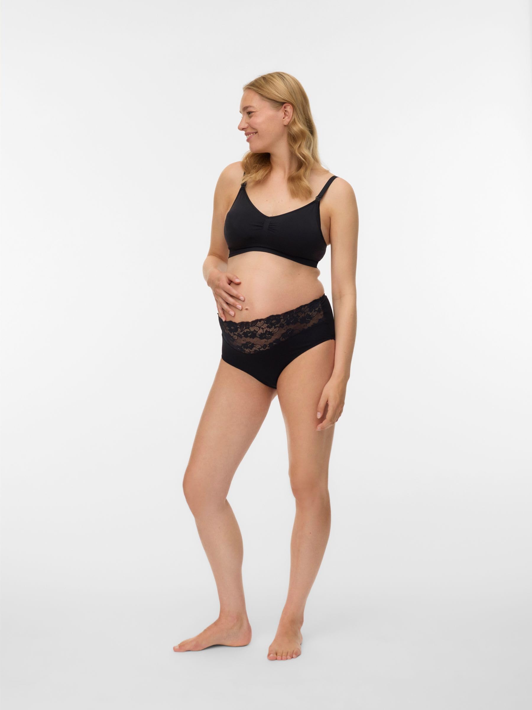 Mamalicious Mlilja Feed Me Bra Nf 2-p A. Noos Mlilja Feed Me Bra Nf 2-P A. Noos Donna (Pacco da 2)