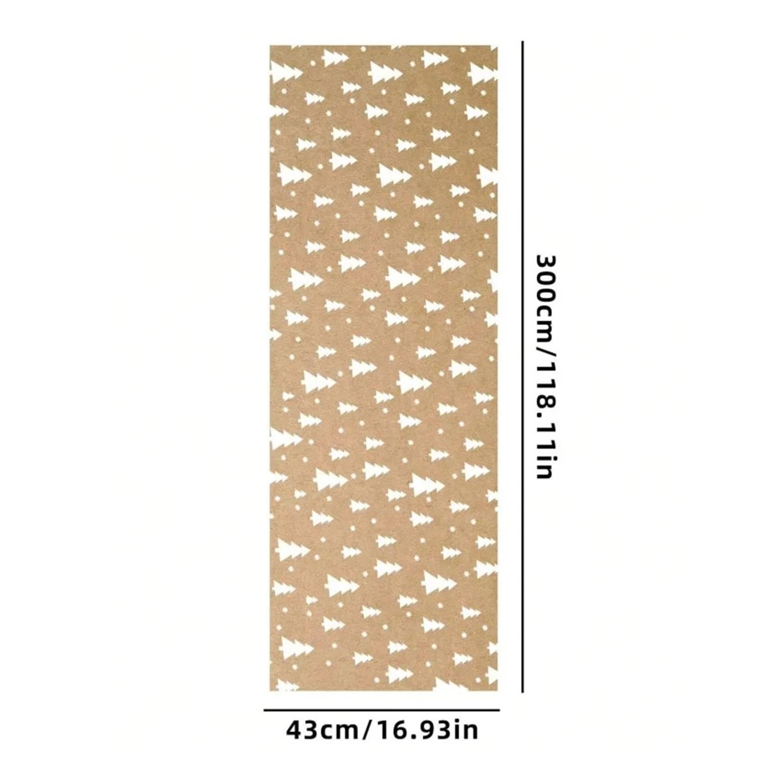 Modello di carta da regalo per Carta Alimentare | Carta artigianale retrò Fiori Carta da regalo Scatola regalo di compleanno for matrimonio(Brown-E)