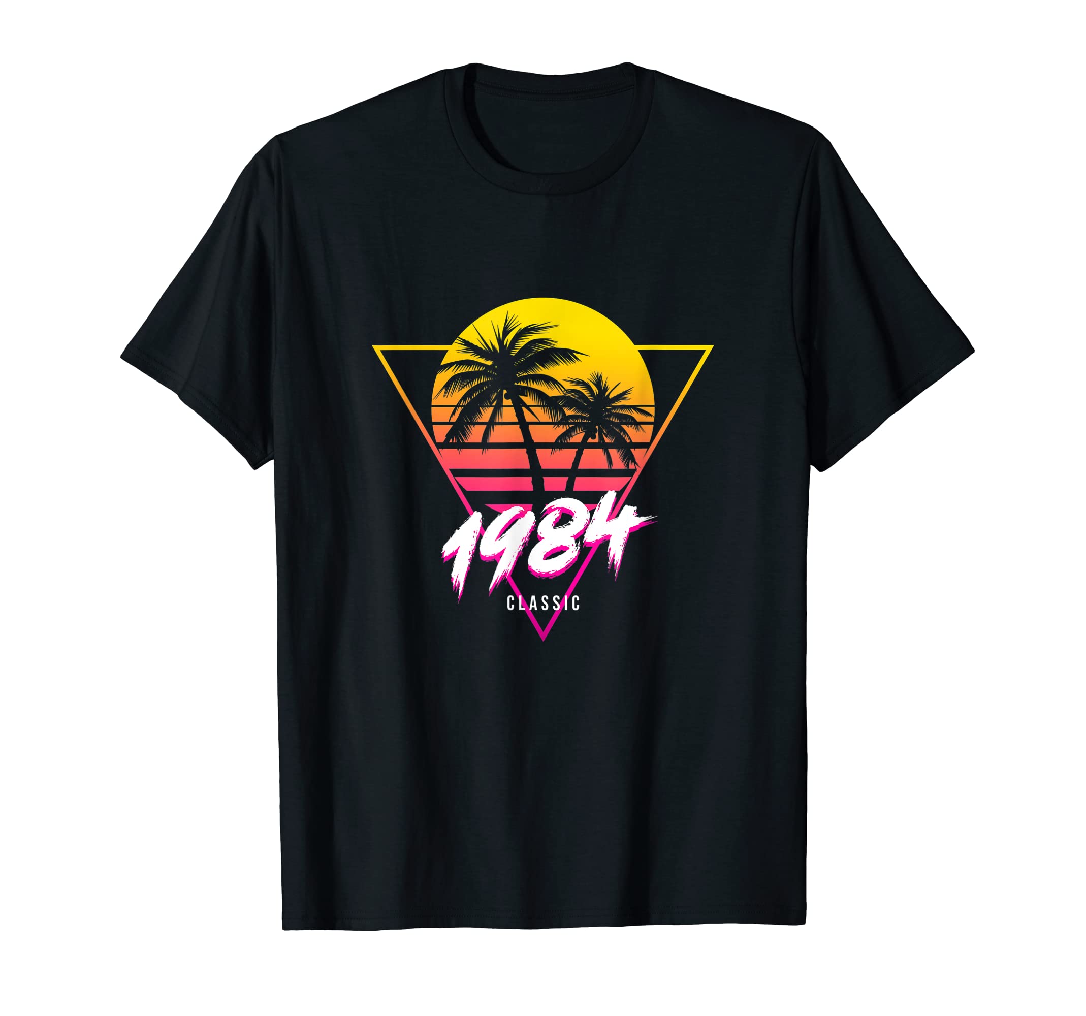 Synthwave Vaporwave Retro 1984 35th Gifts Birthday1984 Shirt 35th Gift Birthday T-Shirt Retro Synthwave Outrun T-Shirt