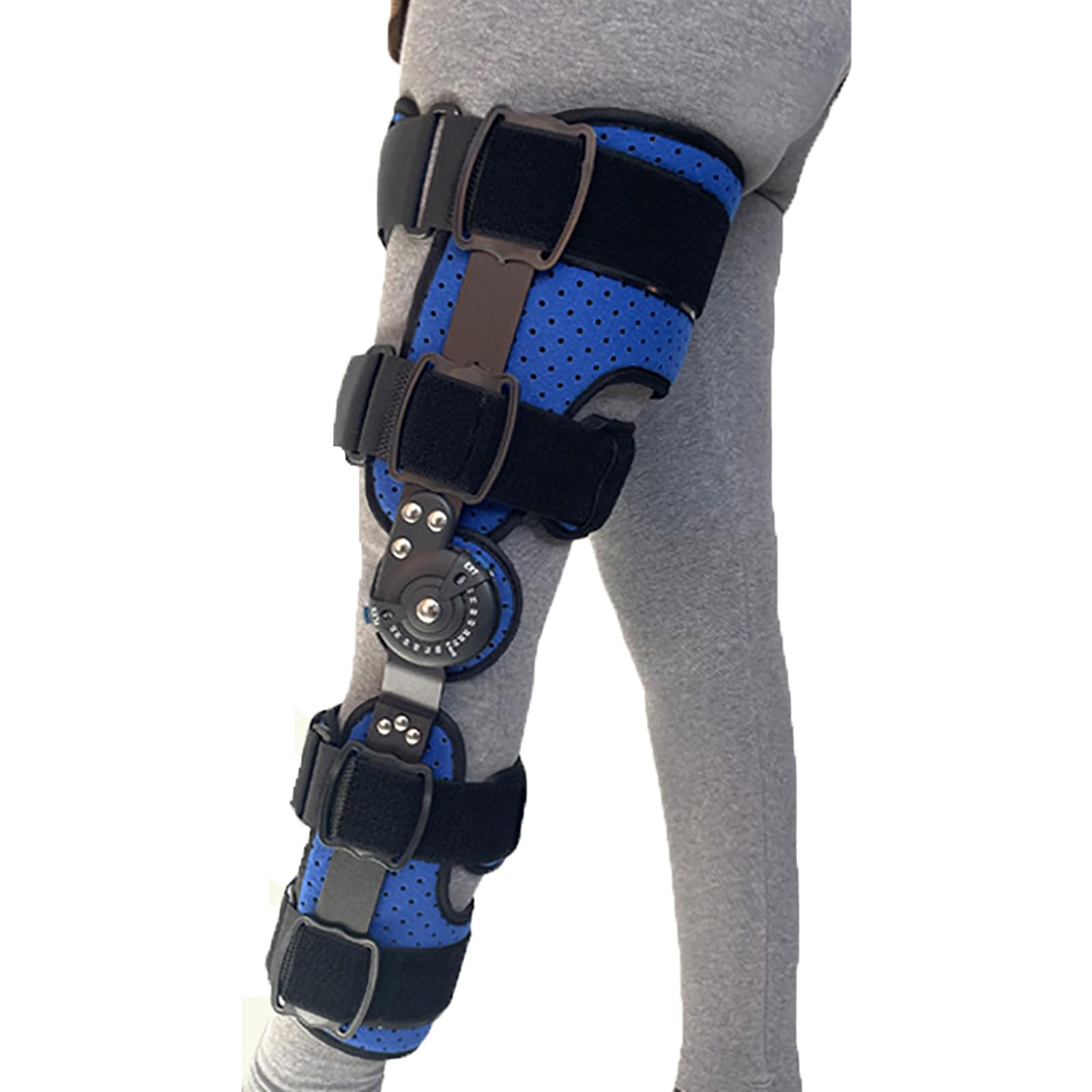 Soporte De Rodilla, Rodillera Adjustable, Inmovilizador De Pierna Ajustable, Estabilizador De Soporte De Rodilla, Estabilizadora Articular Fijación Estabilización Fractura Lesiones