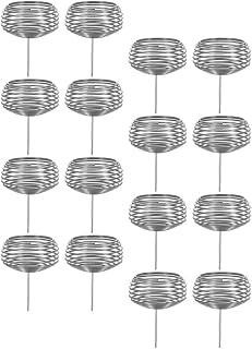Stainless Steel Round Fertilizer Basket 16 Pcs for Orchids
