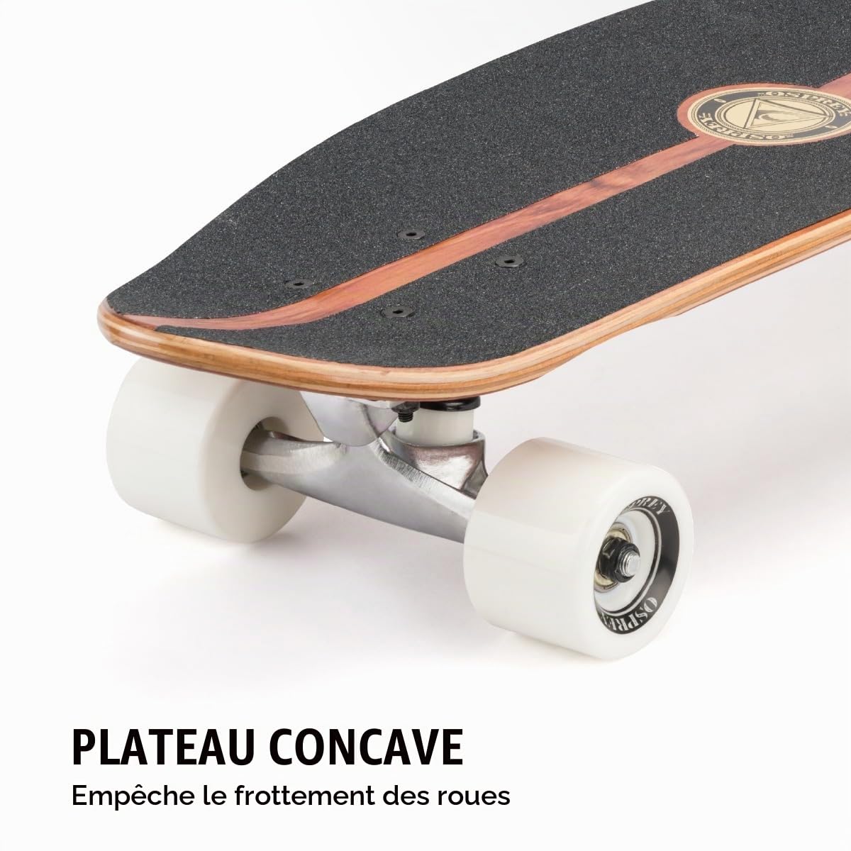 Skate Osprey in Skate We Trust 27 Cruiser Black