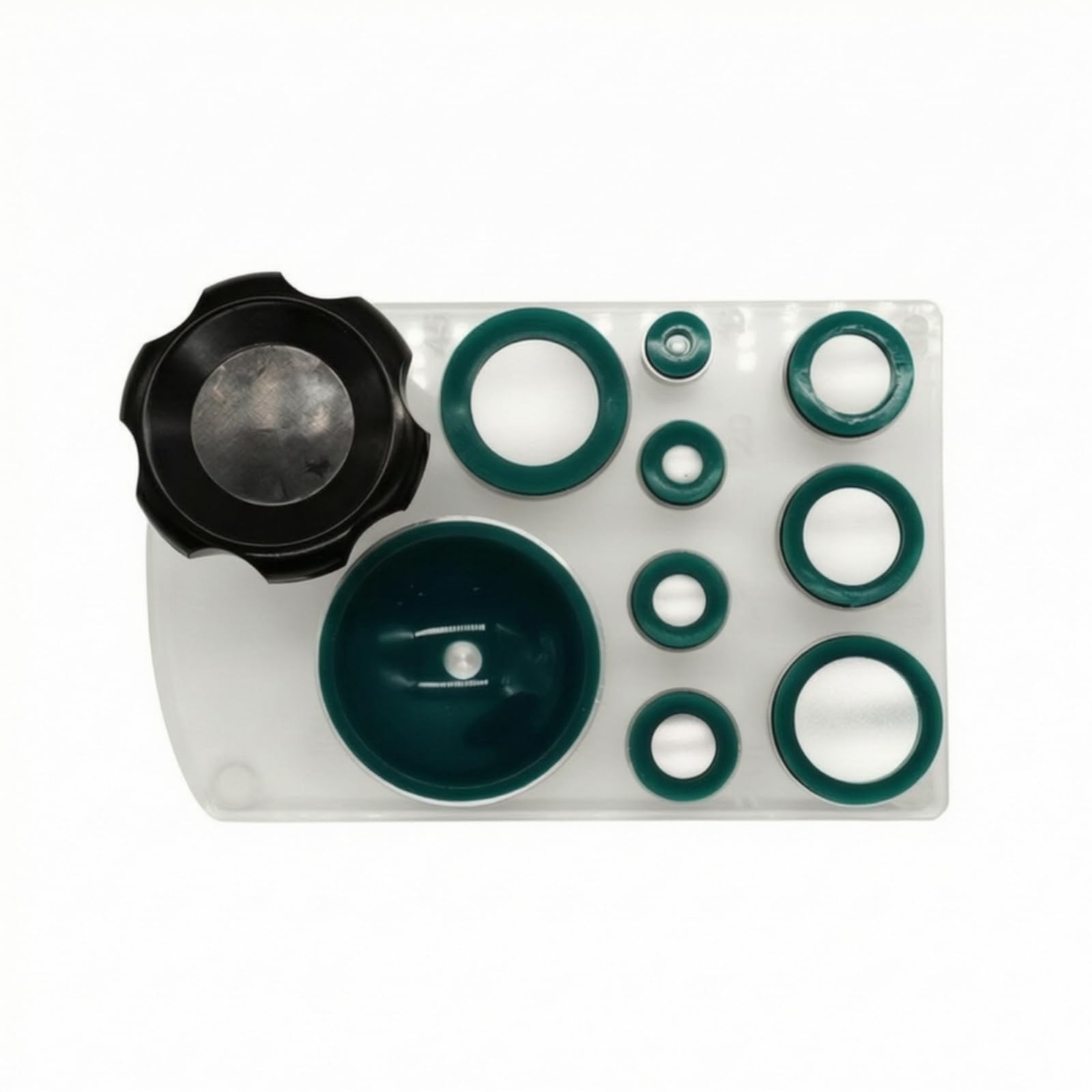 Ouvre-Boîtier Montre avec Base en Acrylique Sûr Outil D'ouverture Montre avec Ventouses Pratique pour Horlogers, Vert, Vert