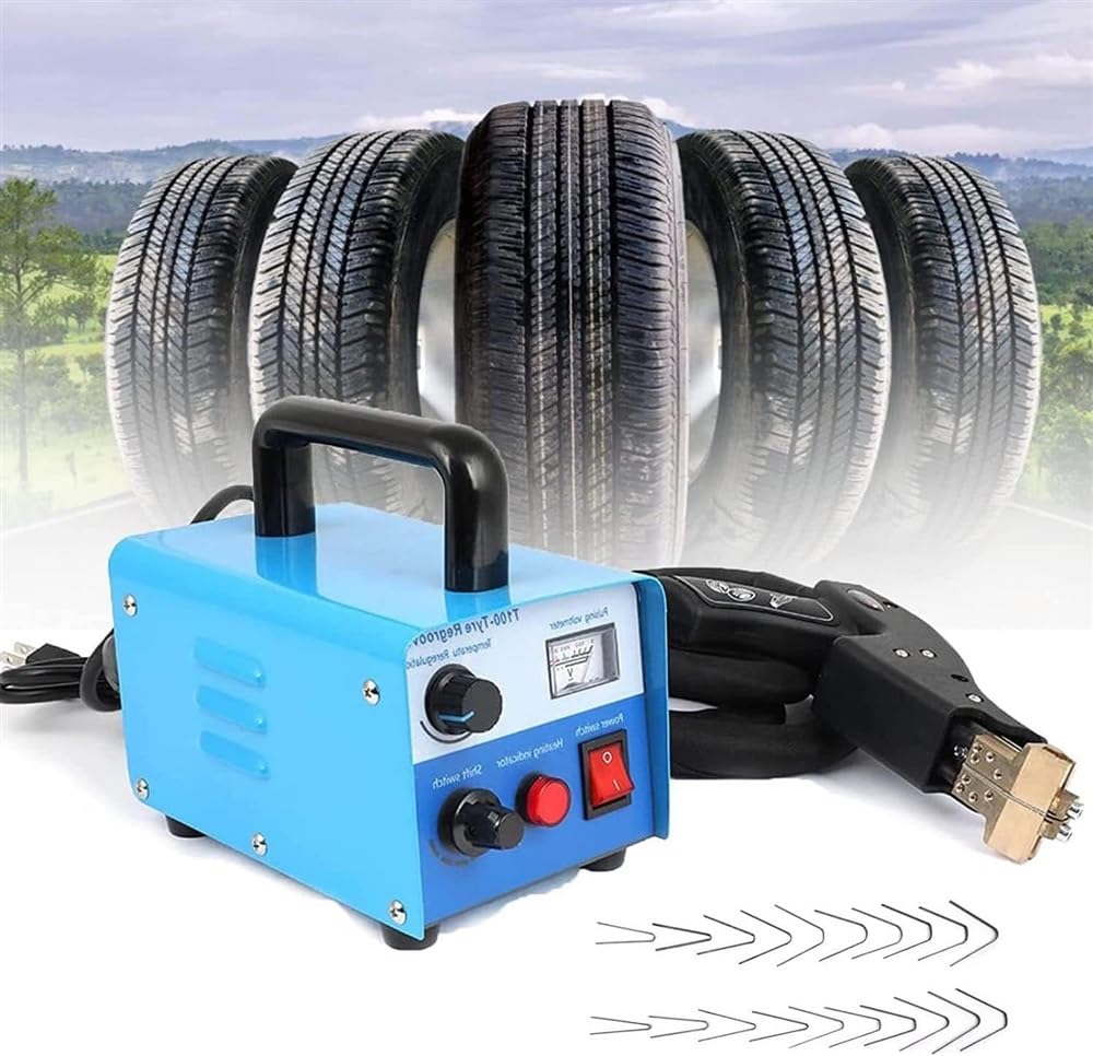 JYBNBBE Tire Grooving Machine, Professional Tyre Regroover Tool Kit for Manual U-Shape & V-Shape Grooves, Retread Old Truck Rubber Tires