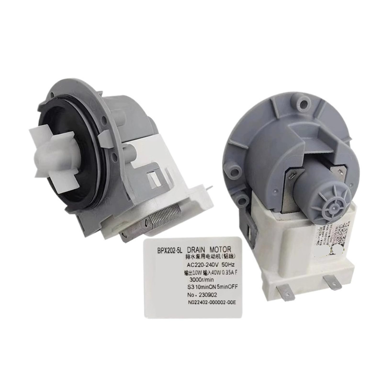 WEIGEXIEO Compatible For Skyworth，Washing Machine Drain Pump Motor