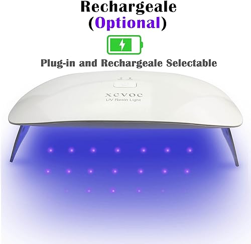 Miniatura 6 de Large UV Light for Resin Curing Lamp,Teeth Gems,Screen Printing,UV Glue,Glass Windshield Repair,3D Printer UV Resin Fast Curing Lamp