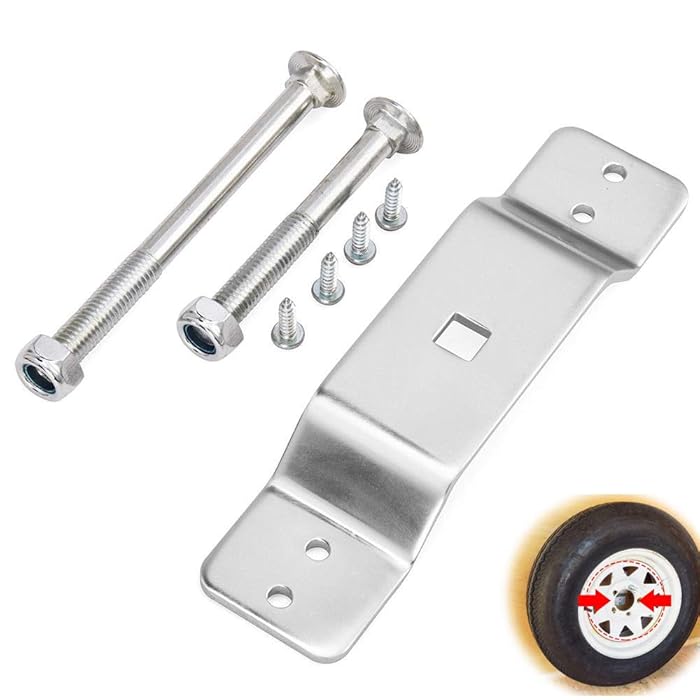 Buy NIXFACE Utility Cargo Trailer Enclosed Spare Tire Carrier Holder