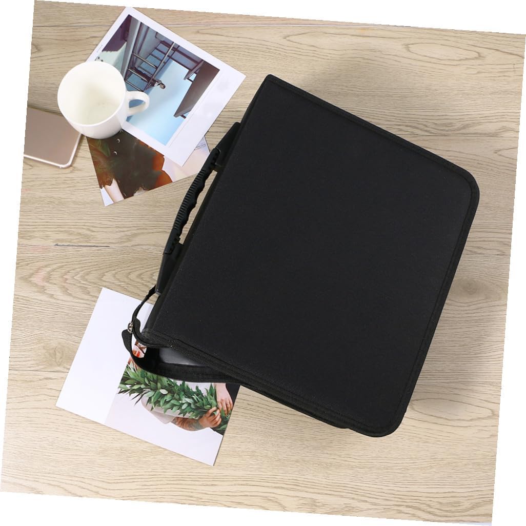 Veemoon Disc CD Dvd Storage Bag Zipper Design Organizer Wallet for Travel and Scratches Portable Album Holder Box for and Dvds