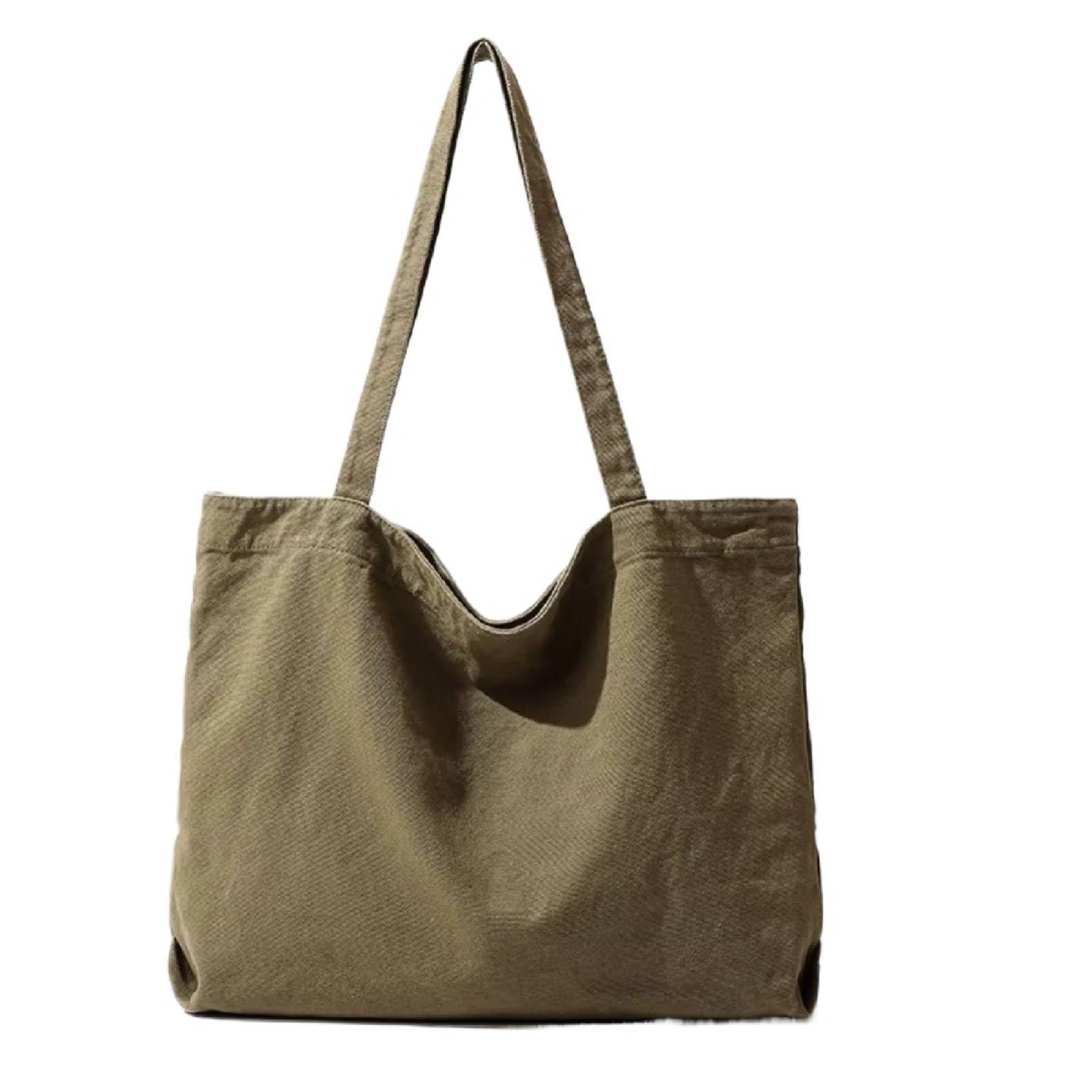 Bolso Mujer Invierno Borsa In Tela Di Grande Capacità con Chiusura Cerniera
