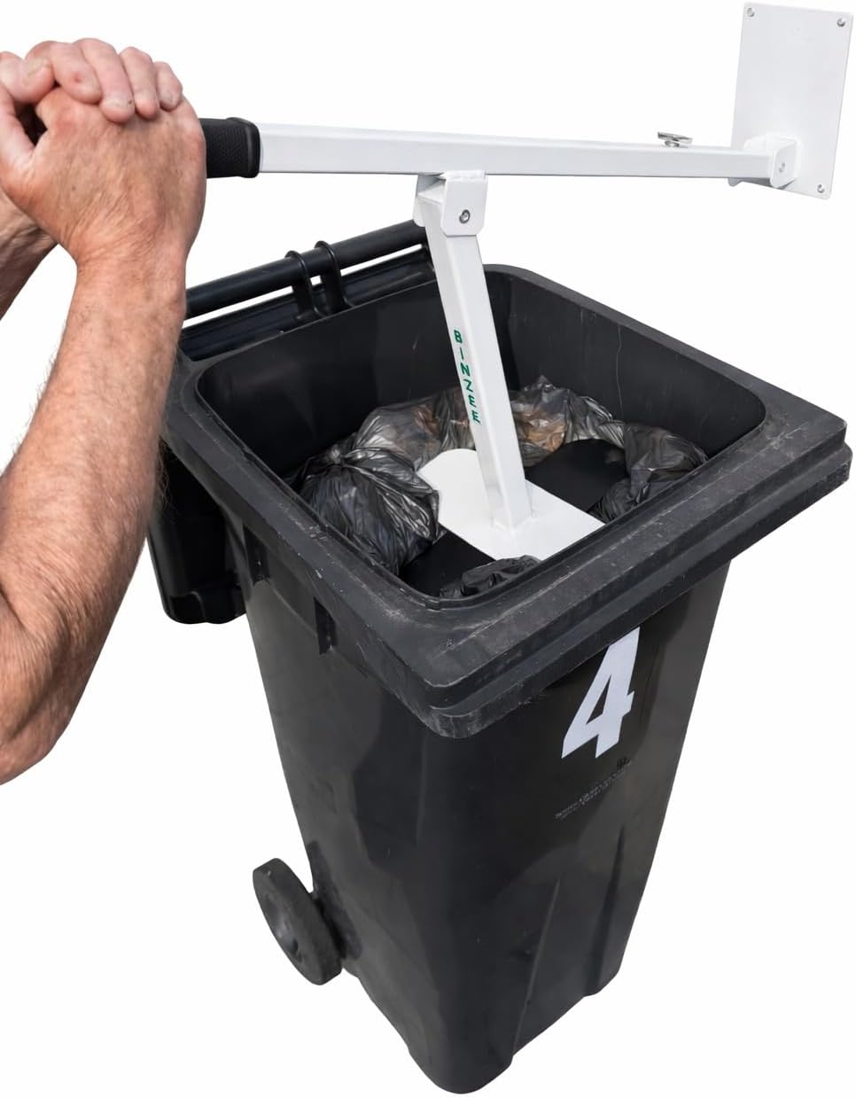 Wheelie Bin Compactor – Heavy‑Duty Waste & Recycling Bin Press | Durable - Universal - Weatherproof - Handmade - Economic