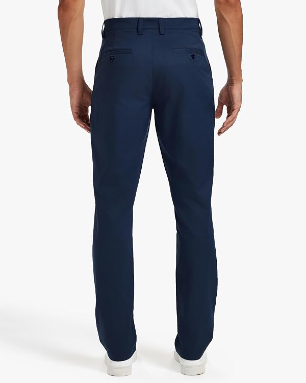 Men's Classic Fit Stretch Golf & Dress Work Suit Pants 32" Royal Blue by Vytroon - Used condition - Image 2