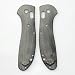 1 Pair Custom Micarta Scales Fits for Benchmade Griptilian 551, Handle Patch with 3 Sets Screws (Size : Black)
