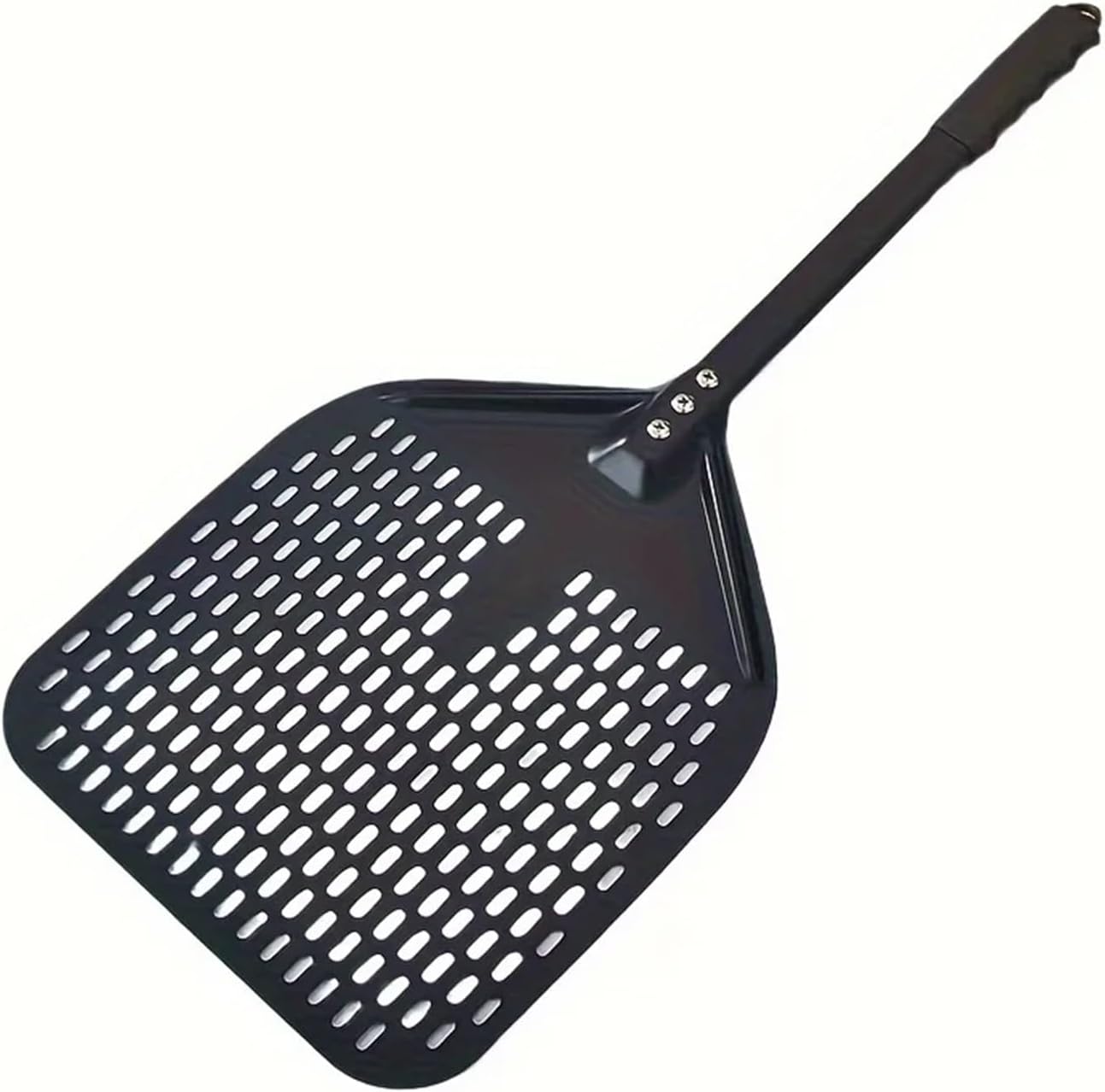​Stainless Steel Pizza Peel 12 Inch Perforated Non Slip Oven Tool For Restaurant Home Kitchen Accessories​