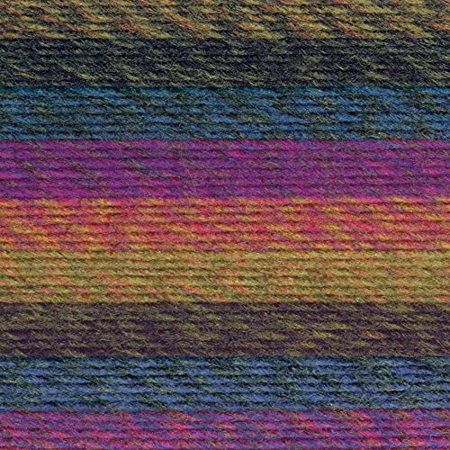 Image of Lion Brand Yarn, Ferris Wheel Crochet Yarn, Summer Day, Multicolor, 1 Pack