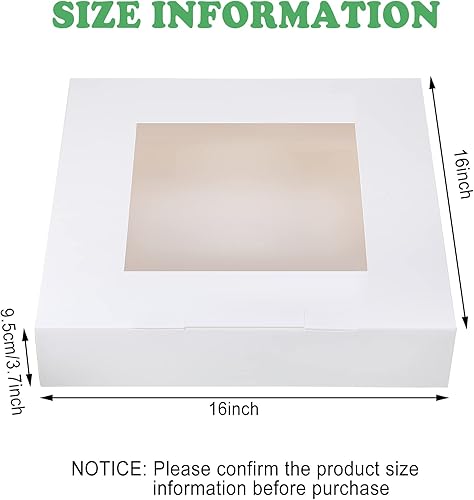 Miniatura 2 de 2 piezas de contenedor de almacenamiento de corona de Navidad, caja organizadora de adornos de Navidad con ventana transparente, caja de