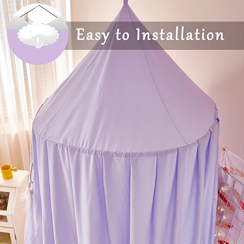 Miniatura 5 de Dix-Rainbow dosel de algodón para juegos, 3colores