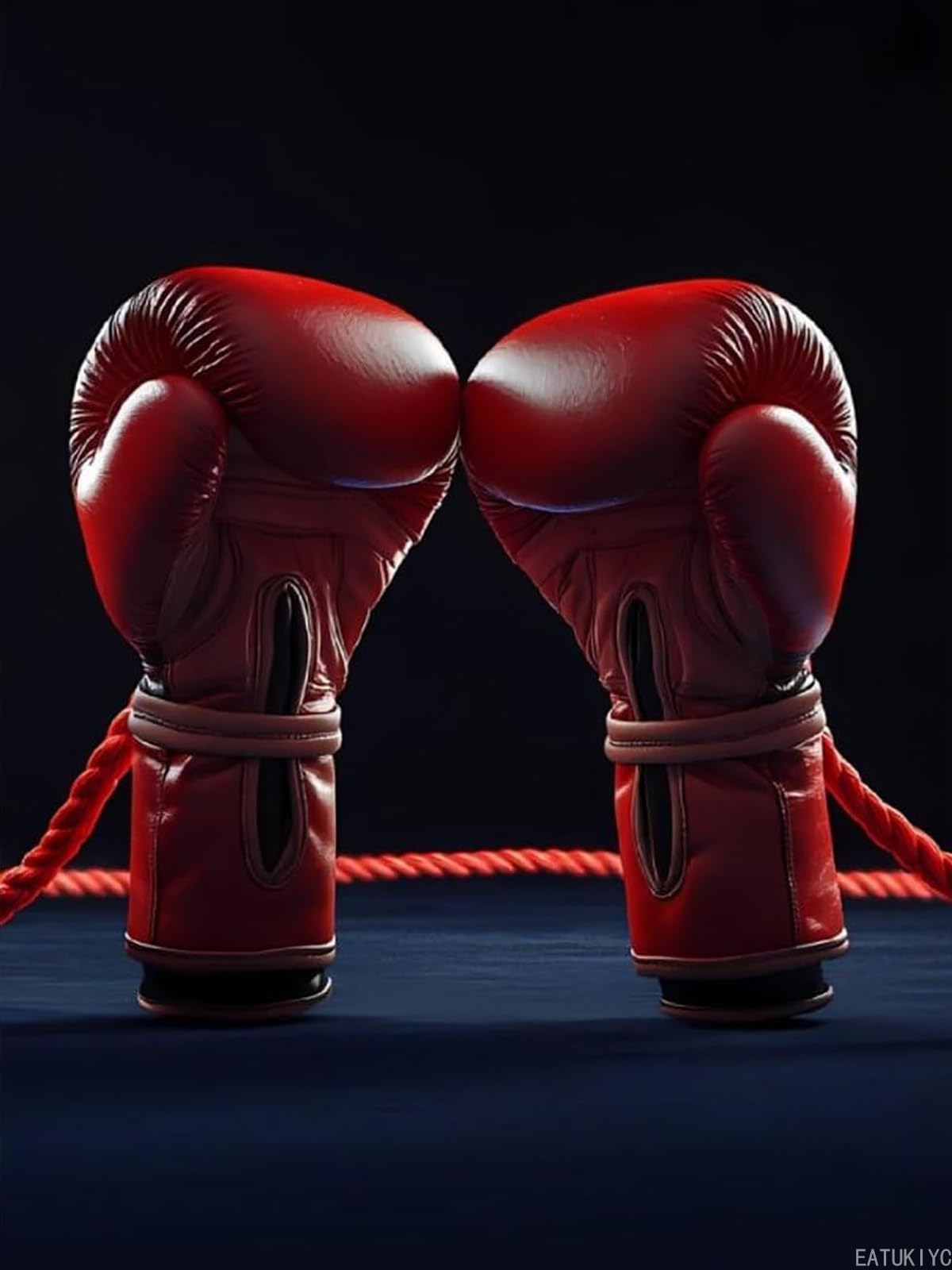 EATUKYIC Boxing Gloves Diamond Art Kits for Adults Round Full Drill Art Crafts Kits Diamond Painting Kit 12"x16"
