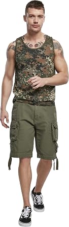 Brandit Men's Tank Top Flecktarn Size M