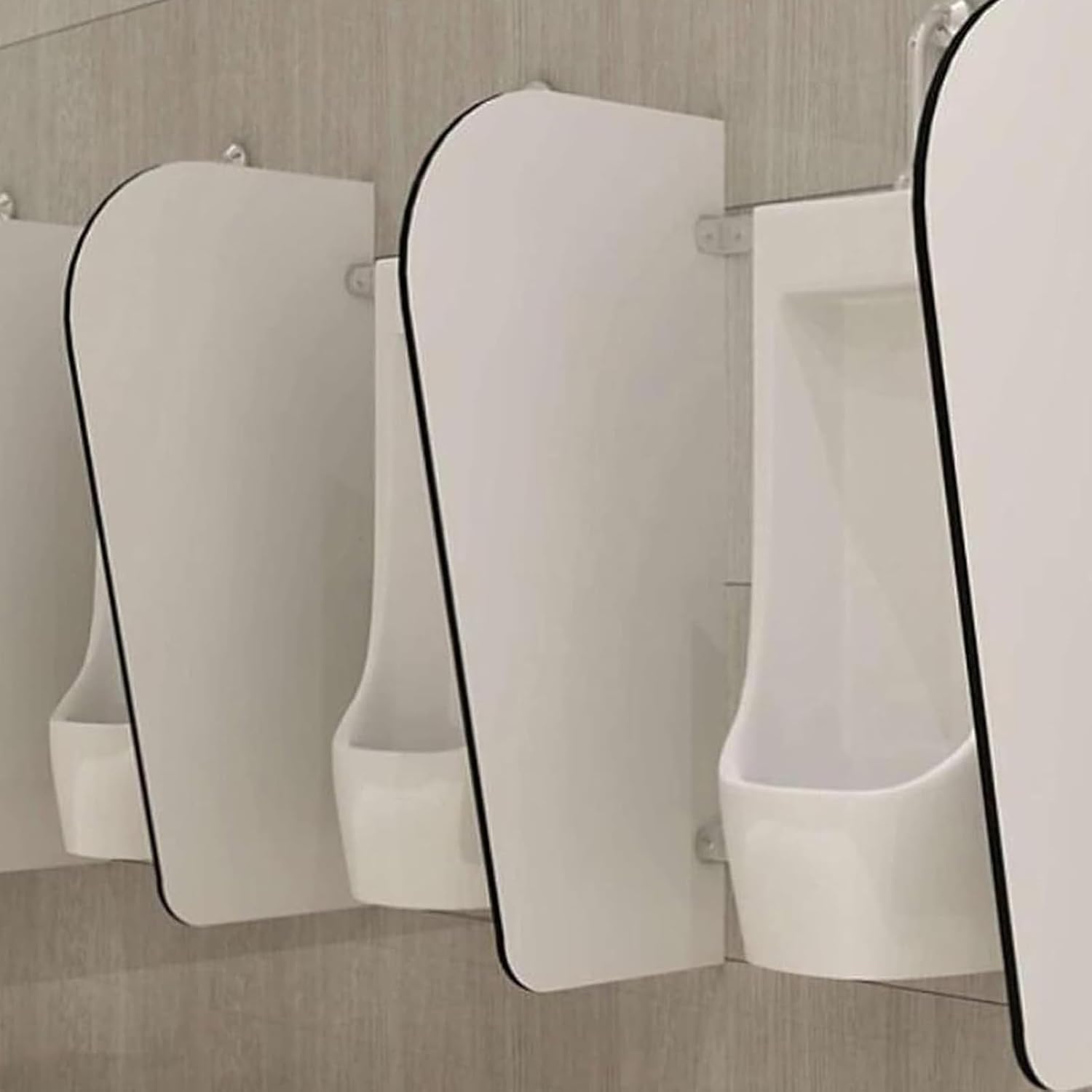 Wall-Mounted Urinal Privacy Divider, Men's Urinal Baffle Partition for Schools & Shopping Malls, Durable Urinal Screen Panel (Size: 40x90cm, 1 Board)