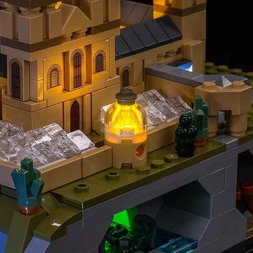 Miniatura 7 de Light My Bricks Kit de luces compatible con Lego Harry Potter Hogwarts Castle and Grounds 76419 (juego no incluido)