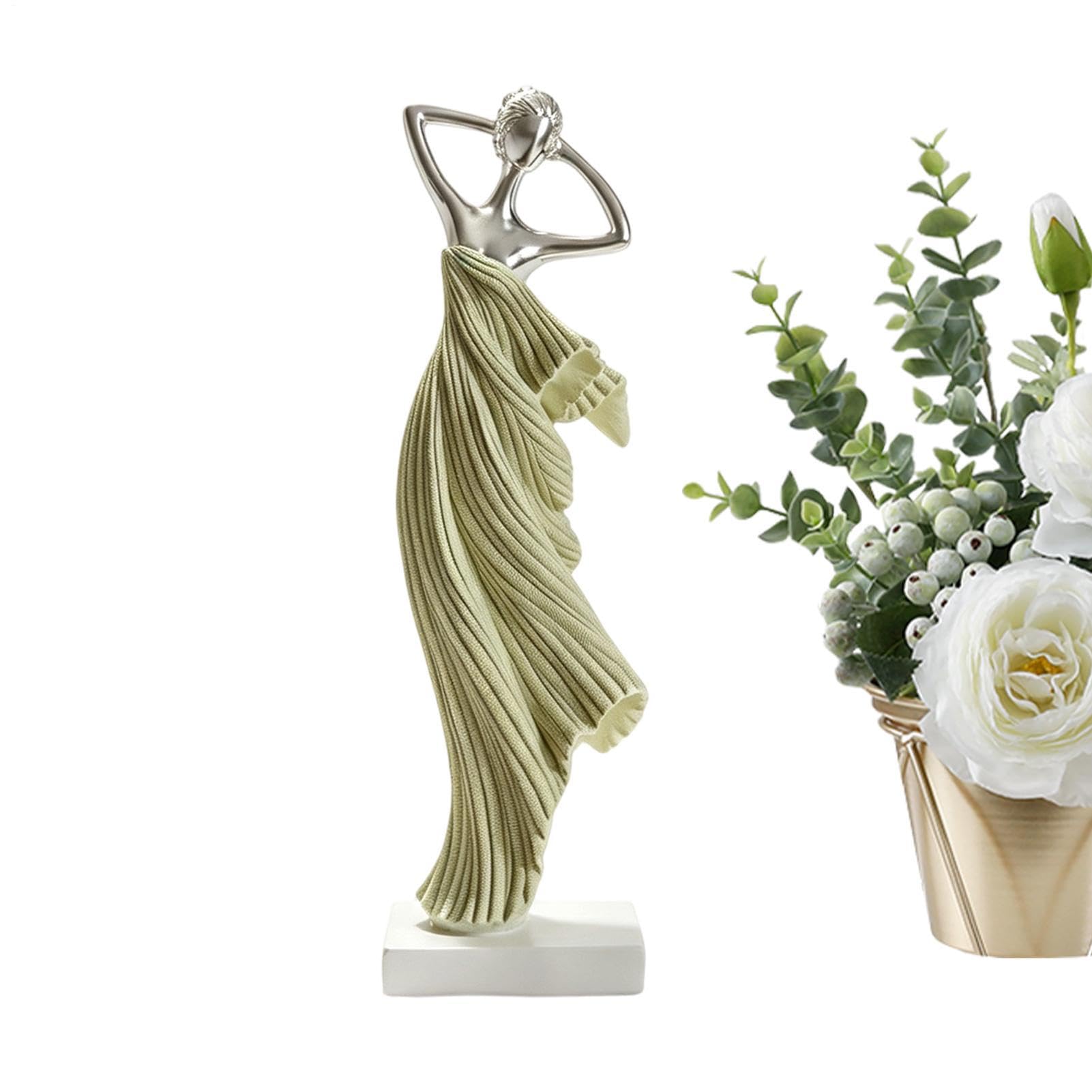 Figura de Bailarina Abstracta Escultura De Resina Artística Estética Para