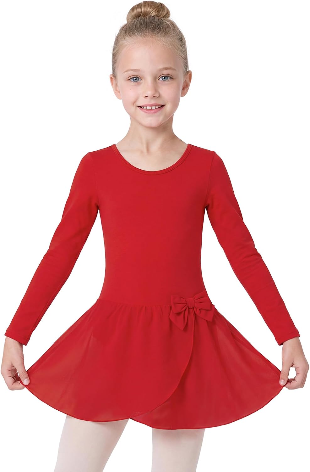 Stelle Ballet Leotards for Girls Long Sleeve Toddler Gymnastics Outfits