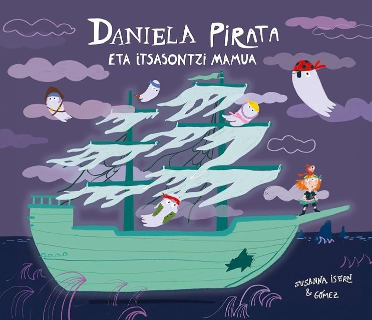 Portada de Daniela Pirata eta itsasontzi mamua