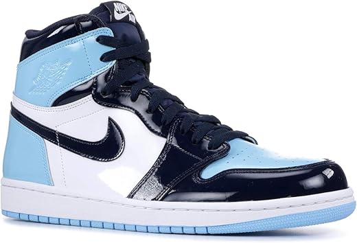 Jordan Womens WMNS Air Jordan 1 High OG CD0461 401 UNC Patent Leather - Size 8.5W