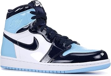 Amazon.com: Jordan Womens WMNS Air Jordan 1 High OG CD0461 401 UNC Patent  Leather - Size 8.5W : Clothing, Shoes \u0026 Jewelry