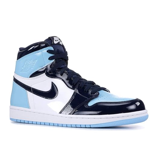 Jordan Womens WMNS Air Jordan 1 High OG CD0461 401 UNC Patent Leather - Size 8.5W