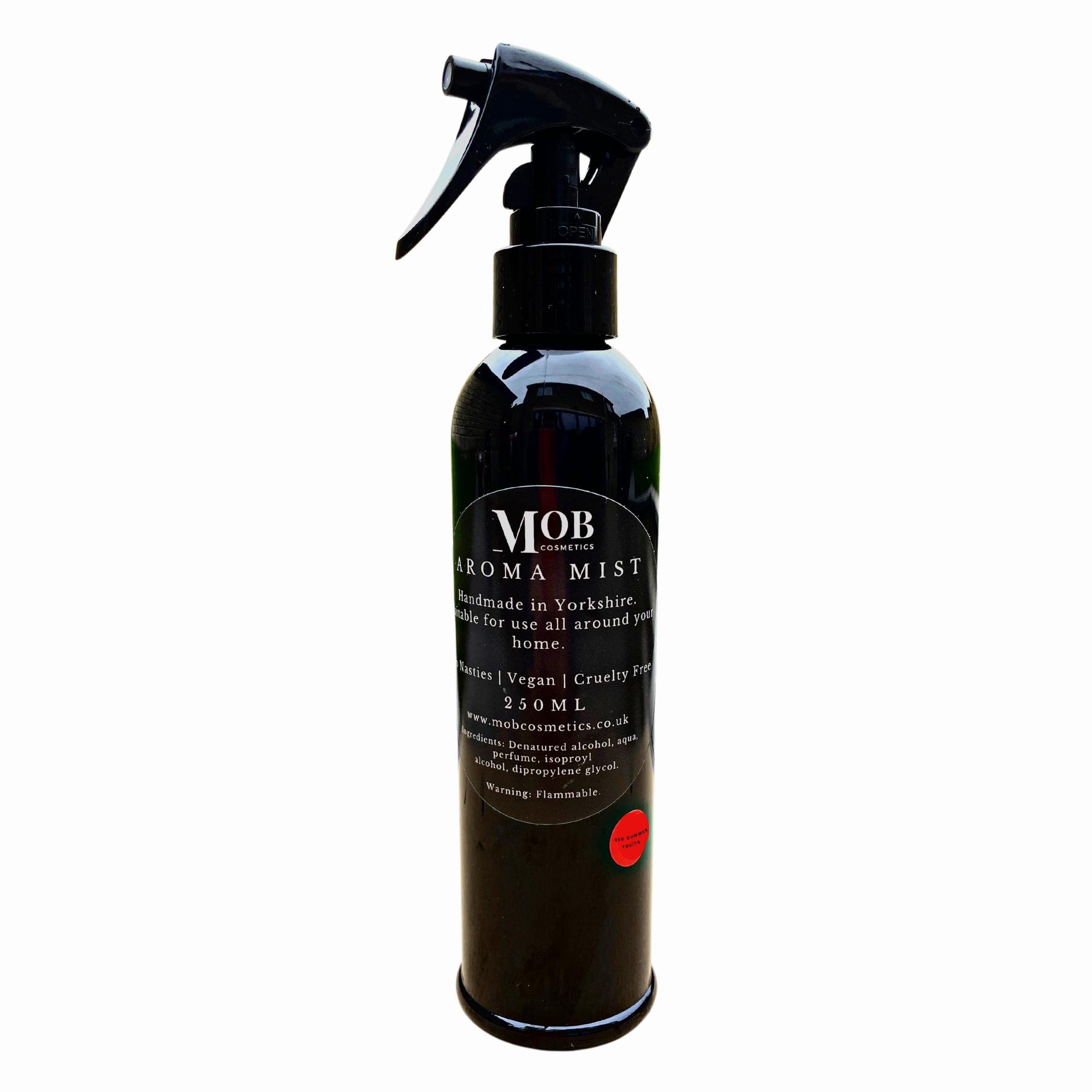 Aroma Spray Mist Linen and Room Spray 250ml - Suitable for All Rooms and Cars - Concentrated Scent - Long Lasting! (Red Summer Fruits)