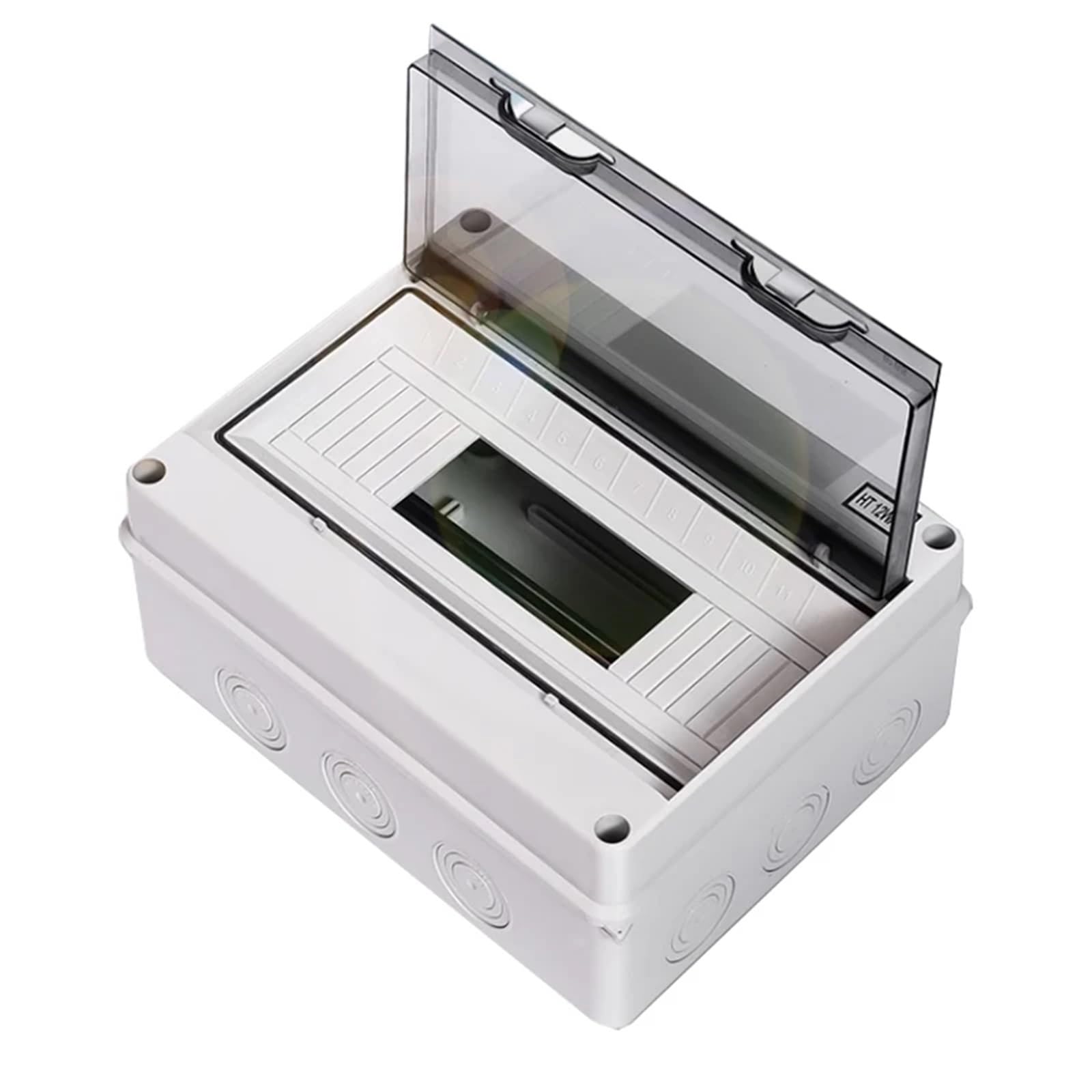 HT 2/5/8/12/15/18/24 VIE Serie Scatola di Giunzione PC Plastica Esterna Elettrico IP65 Impermeabile Antipolvere interruttore di distribuzione(HT-2WAY)