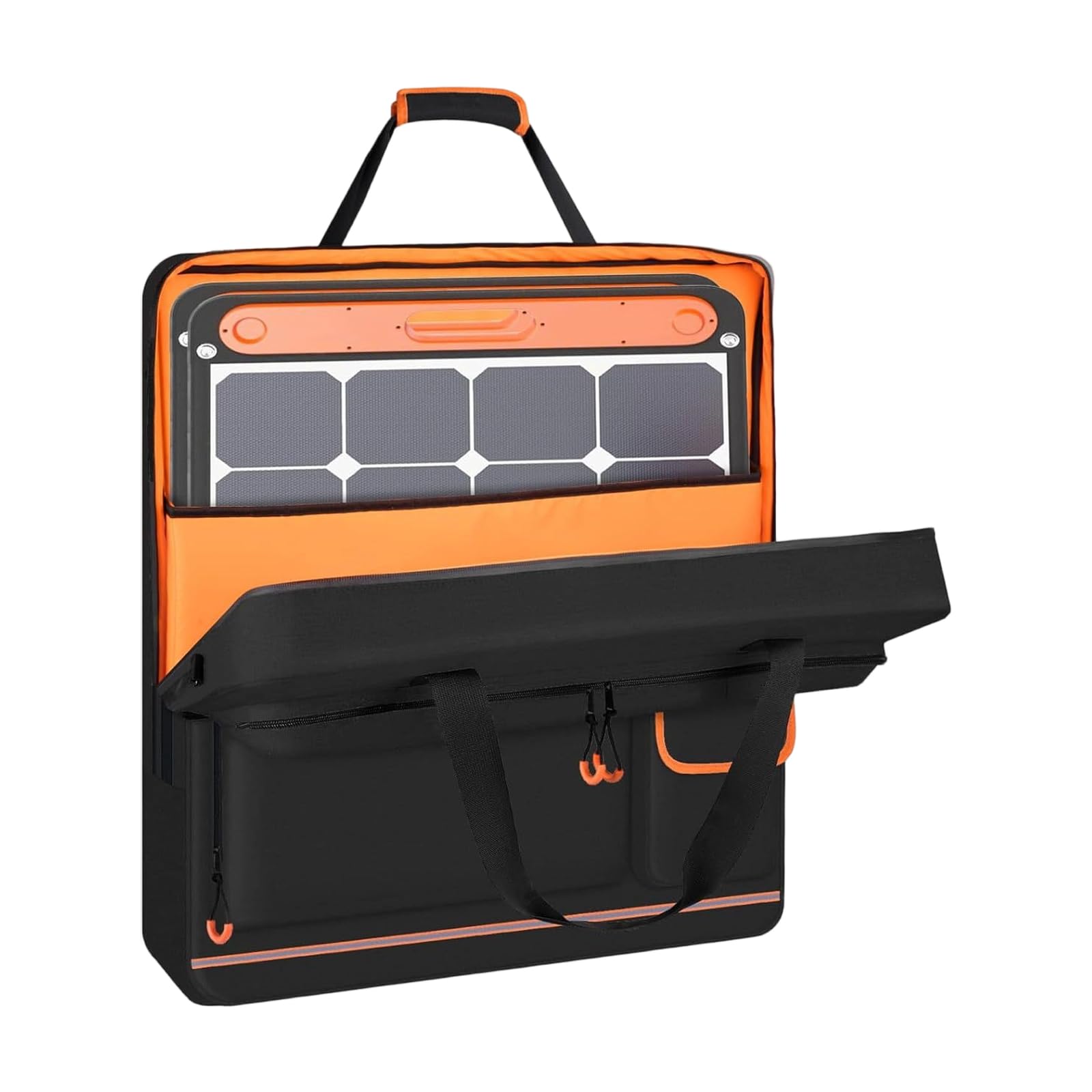 Sac pour modules photovoltaïques souple et sacoche de transport de panneaux solaires doublée