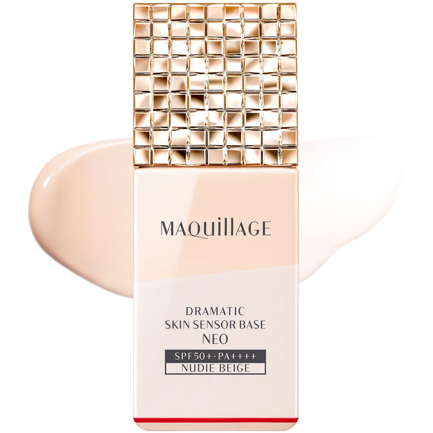 マキアージュ (MAQUILLAGE) ドラマティックスキンセンサーベース NEO ヌーディーベージュ 25mL SPF50+ ・ PA++++ | 化粧下地 | リキッド状 | 無香料 | 化粧持ち テカり 紫外線カット 毛穴補正 トーンアップ | 資生堂商品画像
