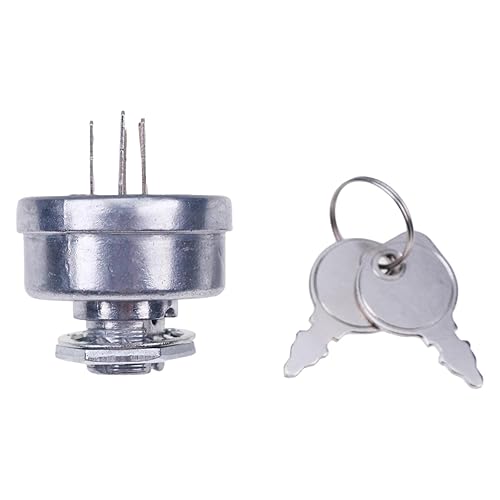 Miniatura 2 de ZTUOAUMA Interruptor de encendido de 3 posiciones 5 termiales STD365402 24688 725-0267 925-0267 21064 42106 Reemplazo para cortadoras de césped MTD
