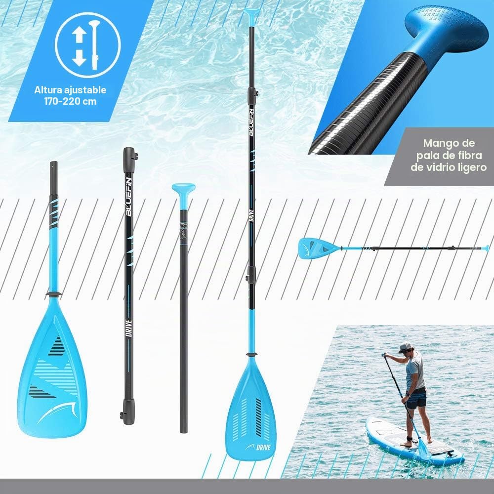 Bluefin Sup 14′ Sprint Carbon Stand Up Paddle Board Kit