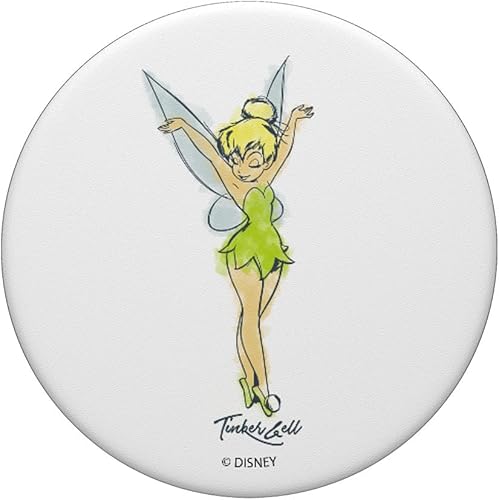 Miniatura 8 de Disney Peter Pan Tinker Bell - Retrato de acuarela PopSockets PopGrip agarre intercambiable para teléfonos y tabletas PopSockets MagSafe PopGrip