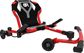 Ezyroller Drifter X Ride On Toy Ages 4-12+ Ideal Weight 40-110 lbs, Red