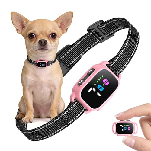 YJWFHPU Anti Bark Collar for Small Dogs, No Shock Bark