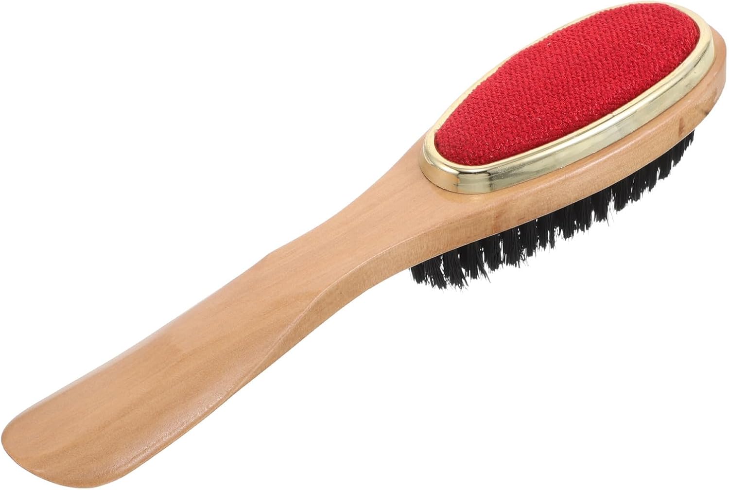Multifunctional Wood Suit and Sneaker Cleaning Brush 26cm Original Wood Garment and Shoe Laundry Brush for Home and Hotel Use