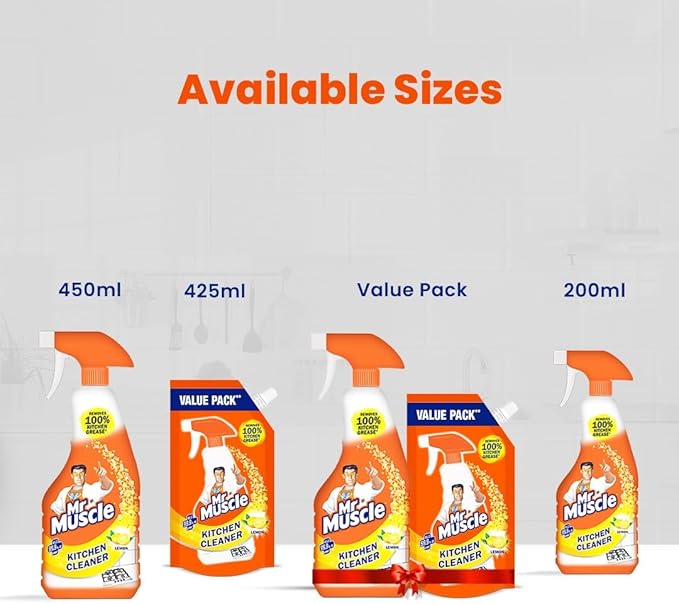 Mr. Muscle 5 in 1 Kitchen Cleaner - 500 ml miniatura 8