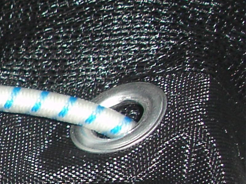 Rete per cassone - Con cordino elastico Nero 3 m x 4 m