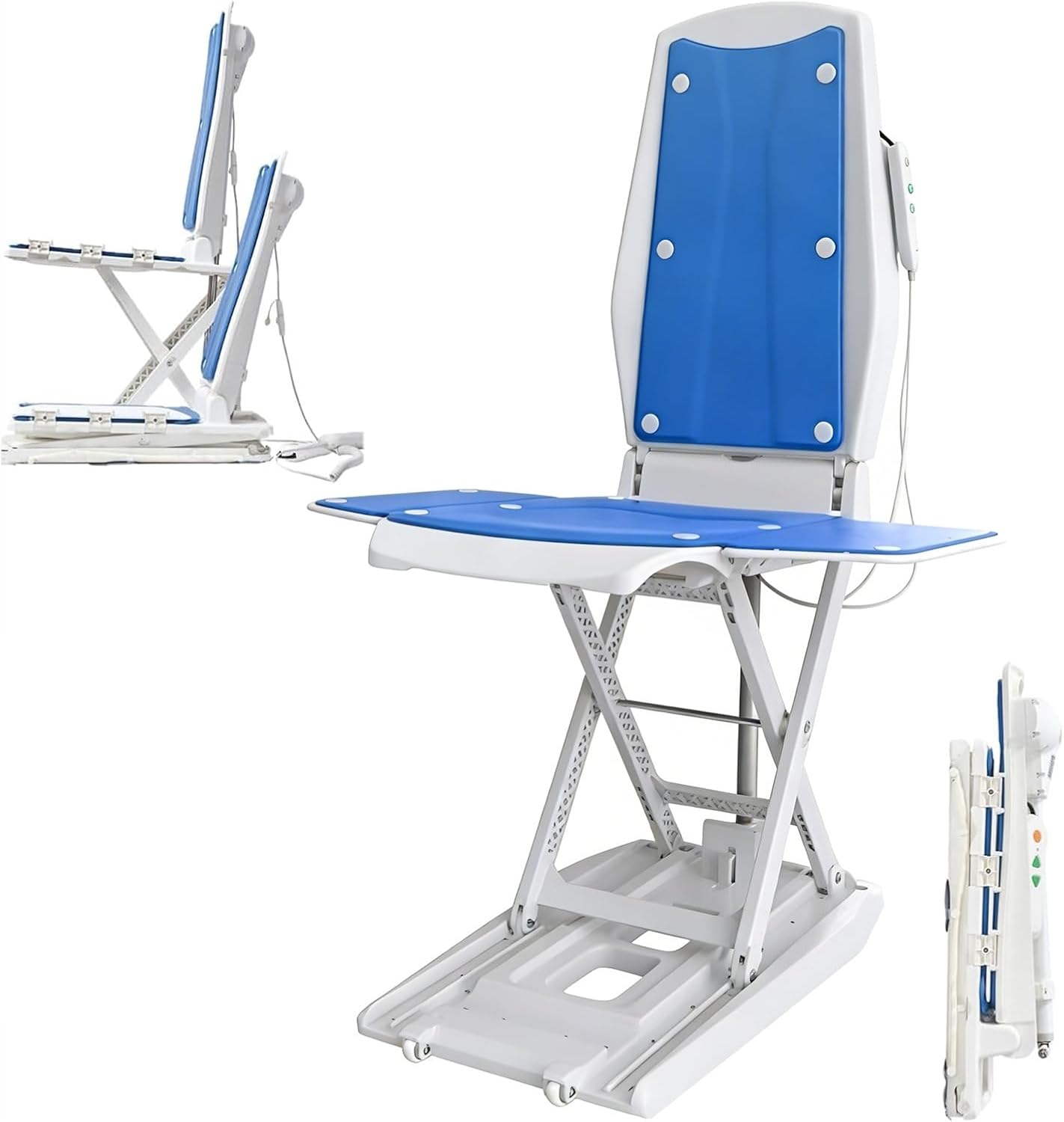 Electric Lift Chair For Patient Relocation,Foldable Bathtub Lift Chairs,Portable Floor Lift For Users,Support 308 LBS