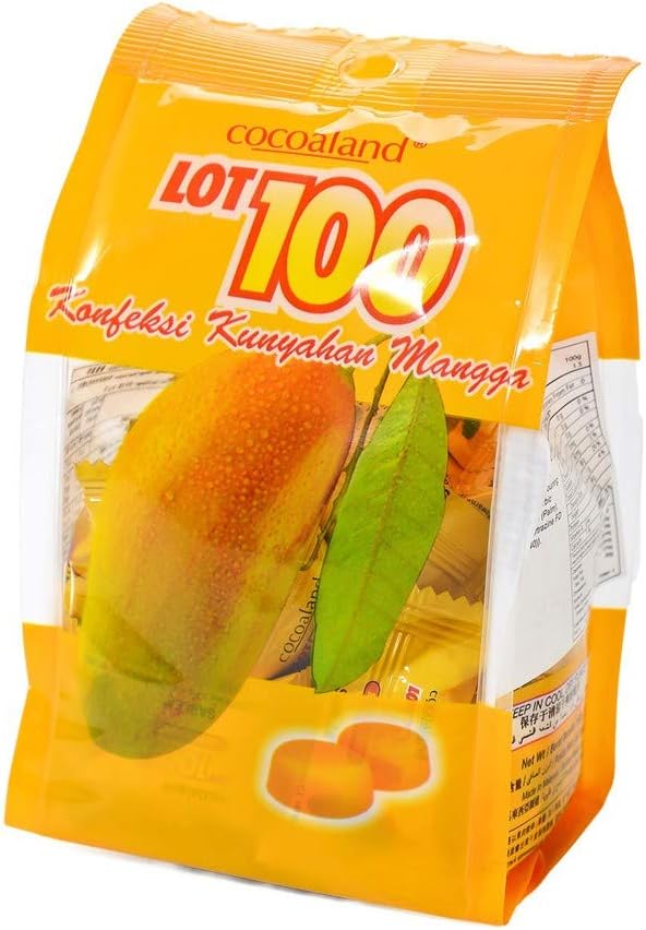 Cocoaland Mango Gummy 1kg, 35oz, Made in Malaysia