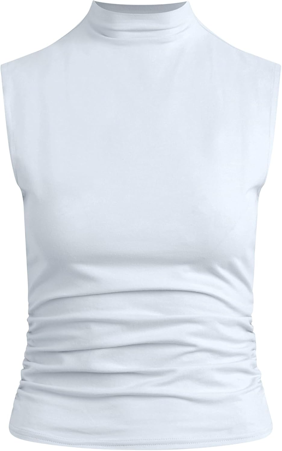 HUDSON Women's Tank with Side Seam Ruching - Image 6