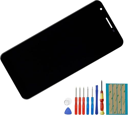 Pantalla LCD Super OLED compatible con Google Pixel 3A XL G020B de 6.0 pulgadas LCD táctil Asamblea + herramientas (negro)