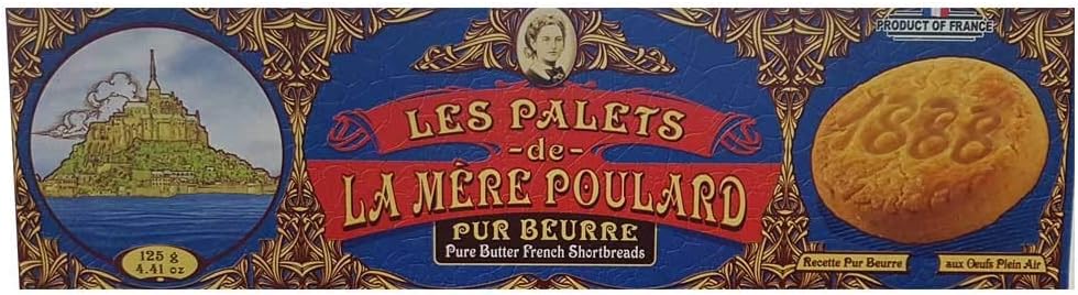 La Mere Poulard Les Palets Pur Beurre 125g French