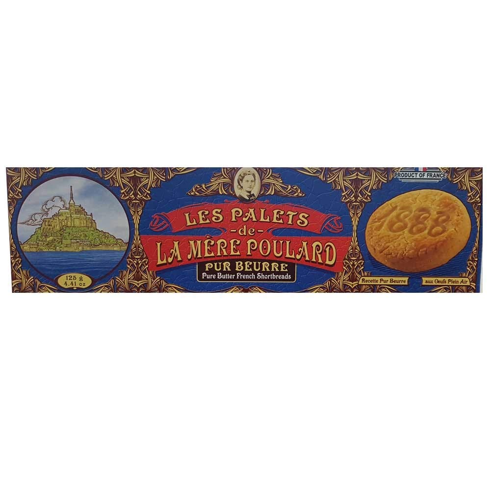 La Mere Poulard Les Palets Pur Beurre 125g French