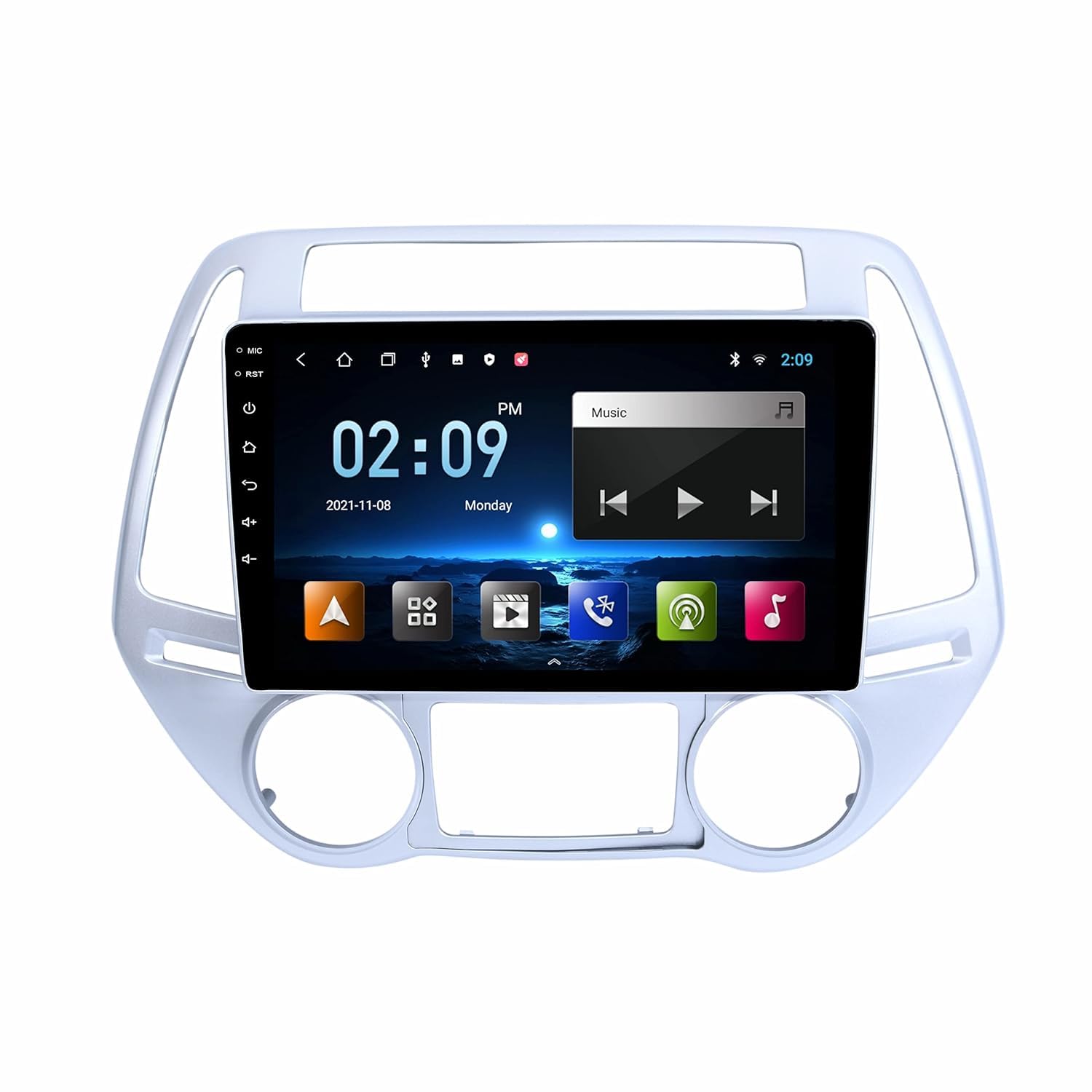 9" Android 14 Car Stereo for Hyundai Old i20 | 4GB+64GB | Apple CarPlay & Android Auto | Full HD Touch | WiFi | GPS | Bluetooth | DSP Sound | Reverse Camera | Frame | 1 Year Warranty-image-35