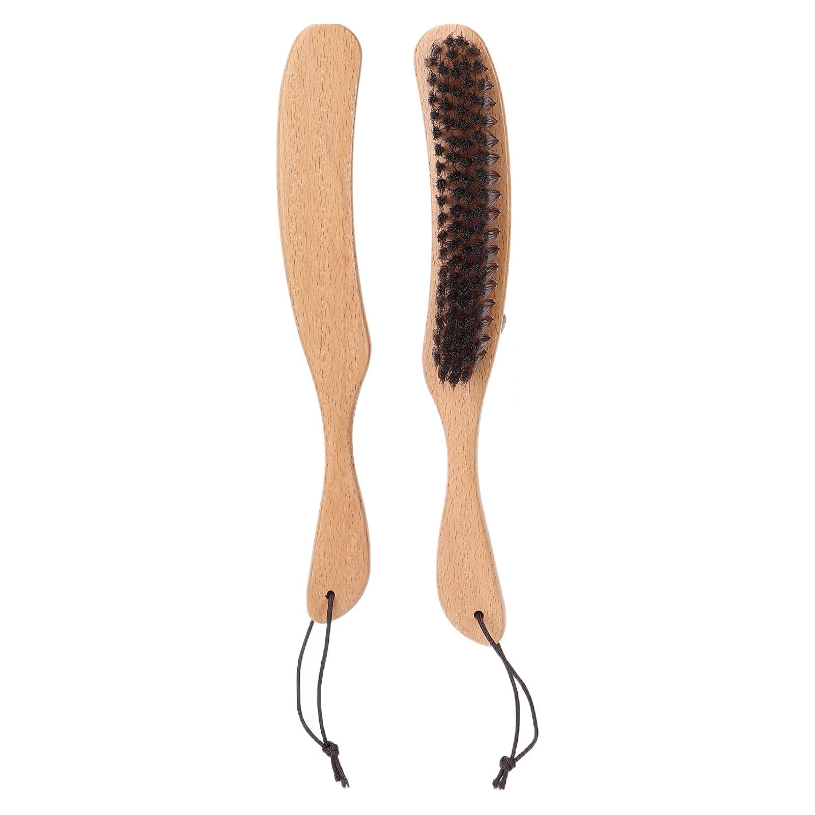 Spazzola Levapelucchi Per Vestiti - Con Setole In Legno Antistatiche, Rimuove Peli Di Animali E Polvere - Foto 11